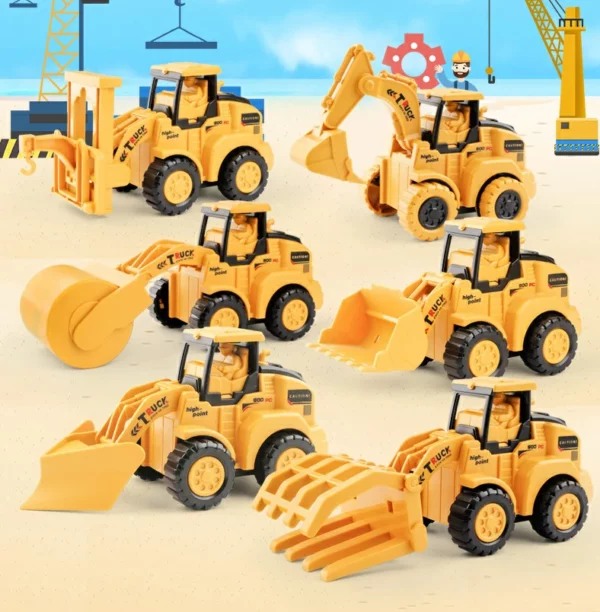 (2022 New Year Hot Sale - Special Offer Inaianei) Press and go engineering car toys (HOKO 3 KI TE 20% OFF NOW)