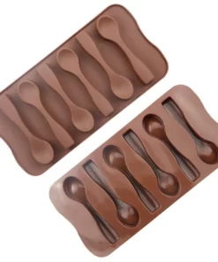 (❤️Mothers Day 프로모션 - 50% 할인) 초콜릿 스푼 몰드, 2개 구매 시 1개 무료