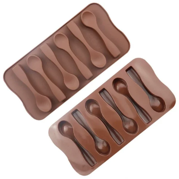 (❤️ Igbega Ọjọ Awọn iya - Fipamọ 50% PA) Chocolate Spoon Mold, Ra 2 Gba 1 Ọfẹ