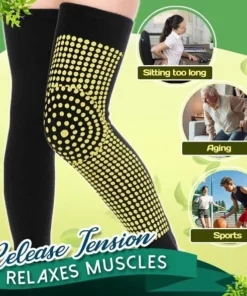 Herbal Heating Compression Knee Pads