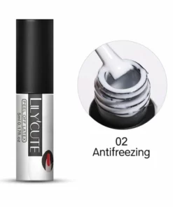LILYCUTE 5ml White Peel Off Liquid Tape Odor-free Nail Edge Skin Care Cold-resistant Nail Art Gel Varnish Tool