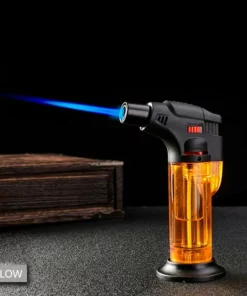 1pc Butane Lighter Torch Refillable Adjustable Flame Lighter Chef Cooking Torch BBQ Ignition Picnic Tool Dropshipping