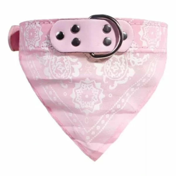 SUPREPET Cute Adjustable Small Dog Collars Puppy Pet Slobber Towel Outdoor Cat Collar Print Scarf Design Dog Collar Neckerchief