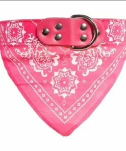 SUPREPET Cute Adjustable Small Dog Collars Puppy Pet Slobber Towel Outdoor Cat Collar Print Scarf Design Dog Collar Neckerchief