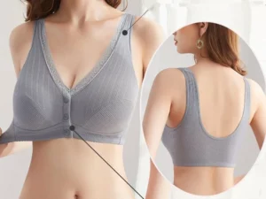 Pure Cotton Non-steel Ring Breathable Comfortable Large Size Bra