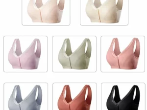 Pure Cotton Non-steel Ring Breathable Comfortable Large Size Bra