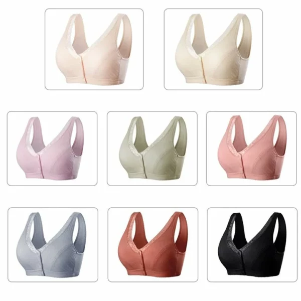 Cearcall neo-stàilinn cotan glan breathable cofhurtail meud mòr bra