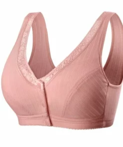 Pure Cotton Non-steel Ring Breathable Comfortable Large Size Bra