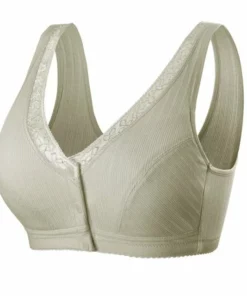 Ntshiab Paj Rwb Non-steel Nplhaib Breathable Comfortable Loj Loj Bra