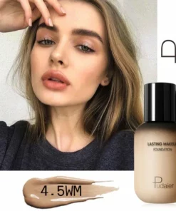 Pudaier 40ml Matte Makeup Foundation Cream For Face Professional Concealing Make up Liquid Long-lasting Cosmetics