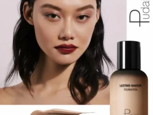 Pudaier 40ml Matte Makeup Foundation Cream For Face Professional Concealing Make up Liquid Long-lasting Cosmetics