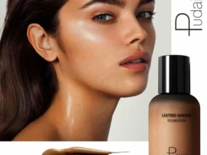 Pudaier 40ml Matte Makeup Foundation Cream For Face Professional Concealing Make up Liquid Long-lasting Cosmetics