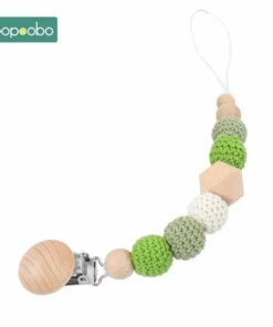 Bopoobo 1pc Baby Dummy Pacifier Chain Clip Cotton Cloth Plush Animal Toys Soother Nipples Holder Newborn Toy Feeding Accessories