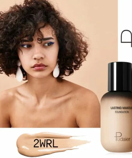 Pudaier 40ml Matte Makeup Foundation Cream For Face Professional Concealing Make up Liquid Long-lasting Cosmetics