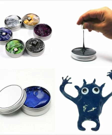 Super Magnetic Slime - Strong Magnetic Rubber