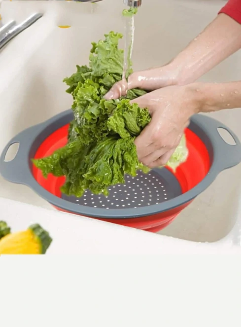 Two Tone Drain Basket 1pc