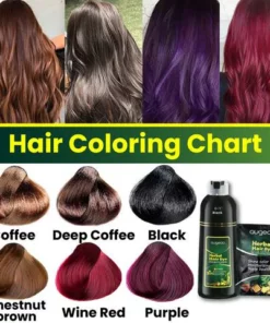 10 Mins Herbal Hair Darkening Shampoo