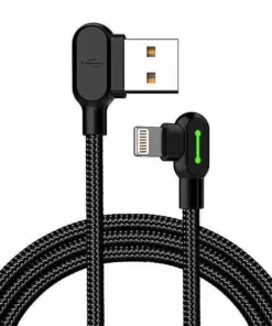 90 Degree LED Sync Charge Cable