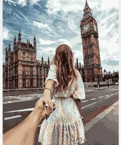 Picarts™ Follow Me To London Paint-By-Numbers Kit