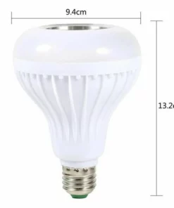 TuneGlow™ Smart 2-v-1 LED světlo měnící barvu s bezdrátovým Bluetooth reproduktorem