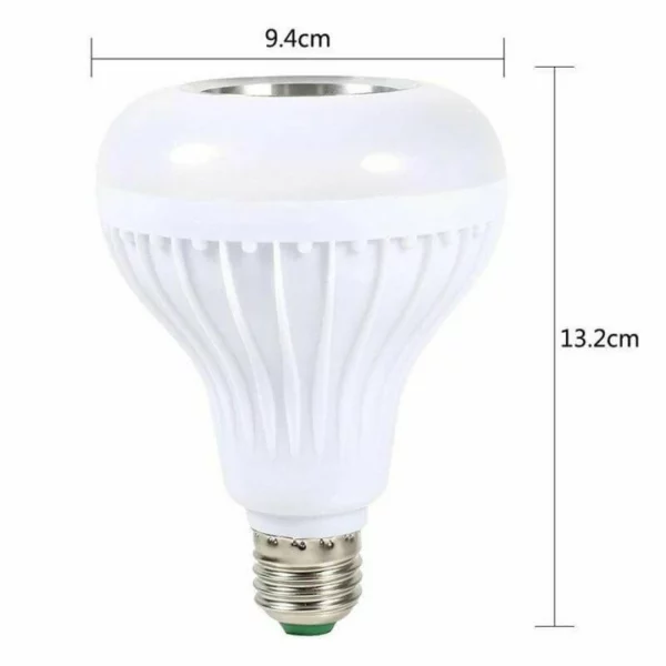 TuneGlow™ Smart 2-en-1 Lumière LED changeante de couleur avec haut-parleur Bluetooth sans fil