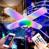 TuneGlow™ Luz LED inteligente 2 en 1 que cambia de color con altavoz Bluetooth inalámbrico