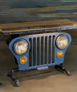 Steampunk Industrial / Automotive / Table Sofa Hallway / White / Table Model