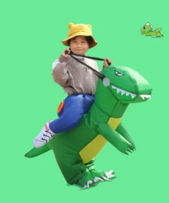🦖🦖Disfraz de dinosaurio inflable 3D Ride