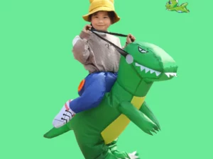 🦖🦖3D Ride Inflatable Dinosaur Costume