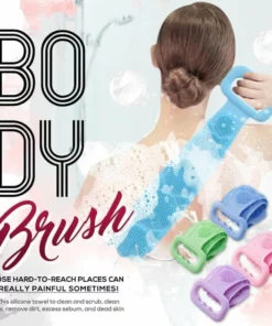 （50% OFF）Bosy ho an'ny vatana fandroana silicone