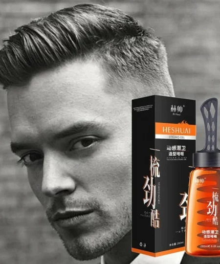 2-In-1 Hair Gel With Comb 280ml