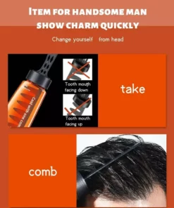 2-In-1 Hair Gel With Comb 280ml