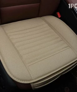 Leather Bamboo Charcoal Car Seat Cushion-Absorbing Odor(Four Seasons Universal)