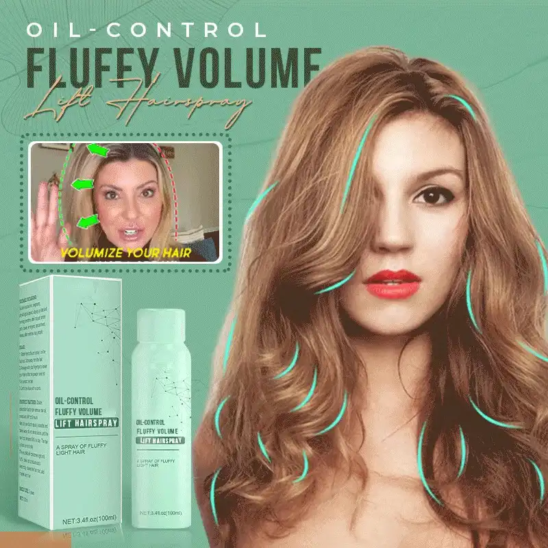 OIL-CONTROL FLUFFY VOLUME LIFT HAIRSPRAY