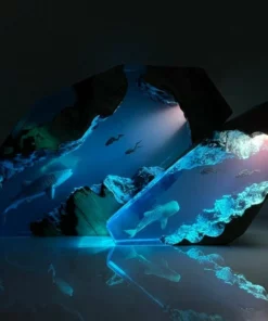 [Presale] Diver Shark Night Light