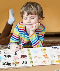 Montessori Busy Book For Kids To Develop Learning Skills