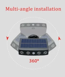 (Winter Sale- 50% OFF！) Solar Led Lamp 250W / 6000K