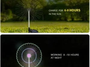Buy Now 49% OFF--Waterproof Solar Garden Fireworks Lamp