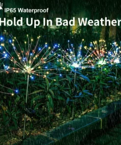 Buy Now 49% OFF--Waterproof Solar Garden Fireworks Lamp