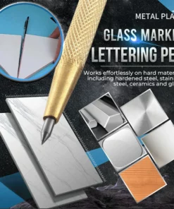 METAL PLATE GLASS MARKER LETTERING PEN