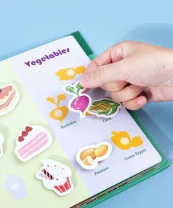 Montessori Busy Book For Kids To Develop Learning Skills