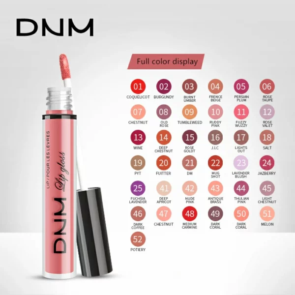 🎉 Compra 2 y llévate 1 gratis 🎉✨52 Color Diamond Shiny Lápiz labial de larga duración