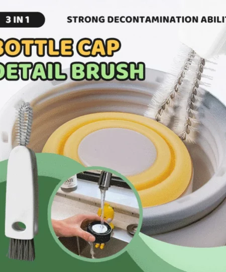 3 in 1 Bottle Cap Detail Brush