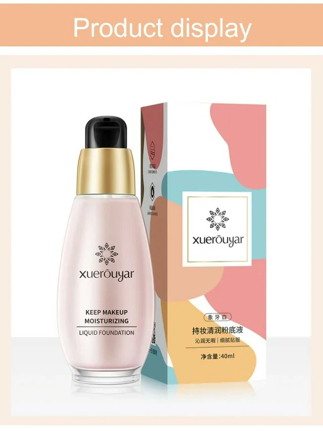 (Winter Sale- 50% OFF!)Moisturizing concealer liquid foundation