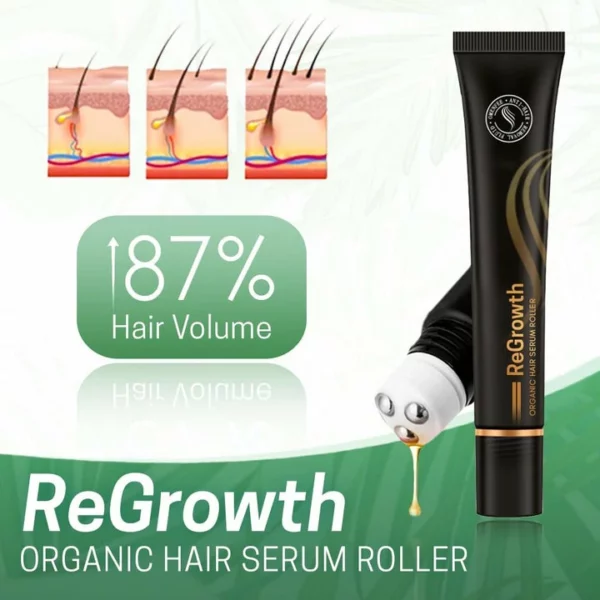 Regrowth™ অর্গানিক হেয়ার সিরাম রোলার