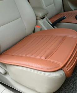 Leather Bamboo Charcoal Car Seat Cushion-Absorbing Odor(Four Seasons Universal)