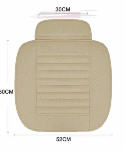 Leather Bamboo Charcoal Car Seat Cushion-Absorbing Odor(Four Seasons Universal)