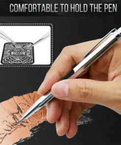 METAL PLATE GLASS MARKER LETTERING PEN