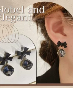 ✨Hot Sale✨Fashion Bow Snowflake Earrings