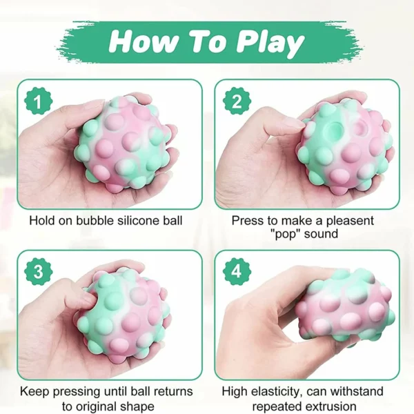 I-GemdroneTMPop Stress Balls Fidget Toy